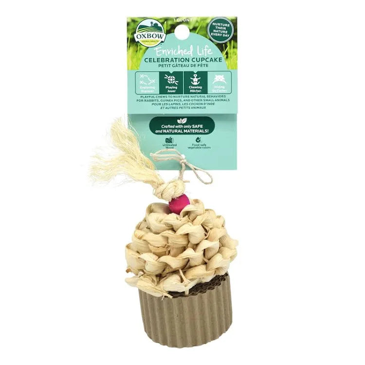 Oxbow Enriched Life Celebration Cupcake Oxbow Enriched Life Celebration Cupcake